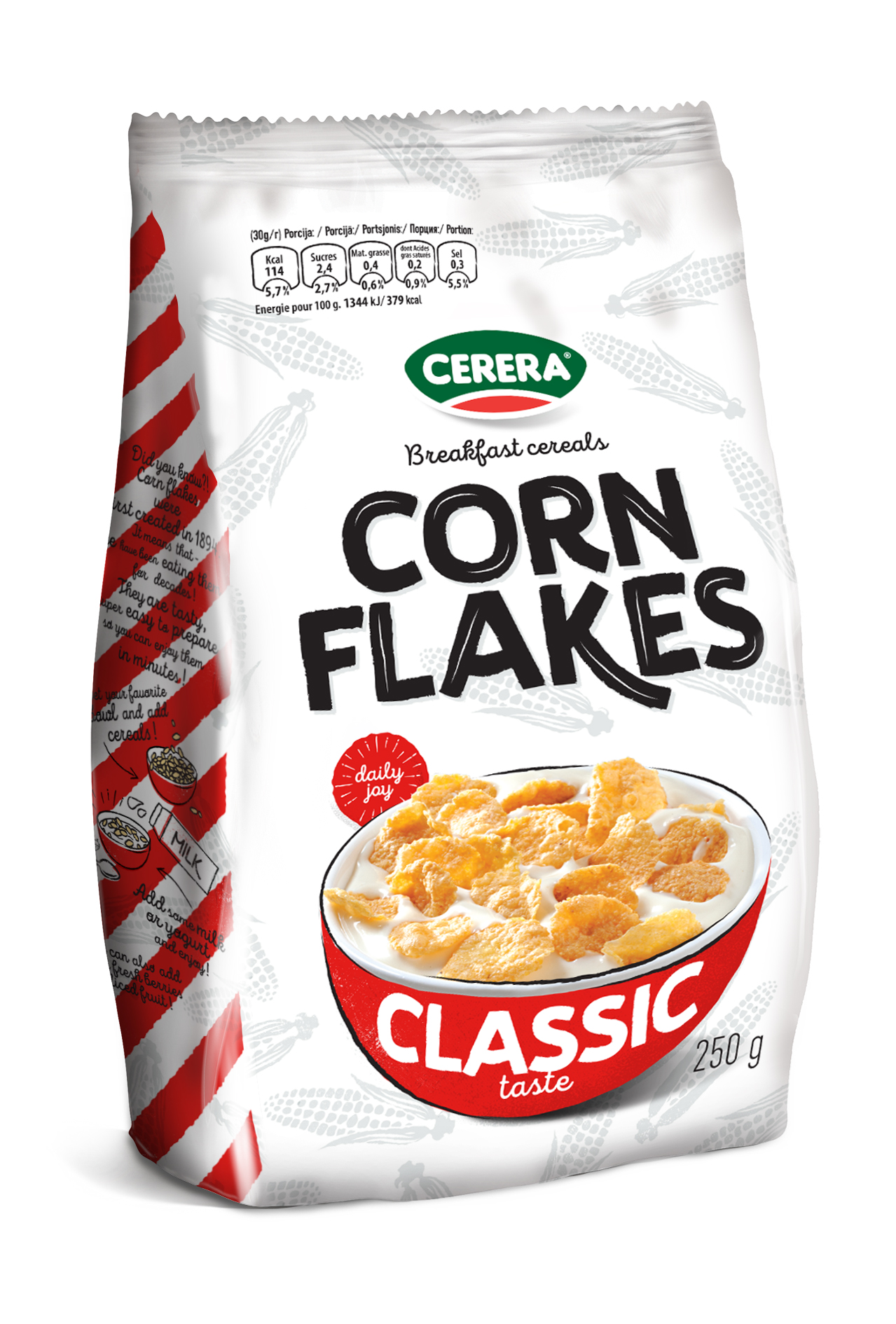 corn flakes cerera breakfast cereal cereal classic sausi pusryciai